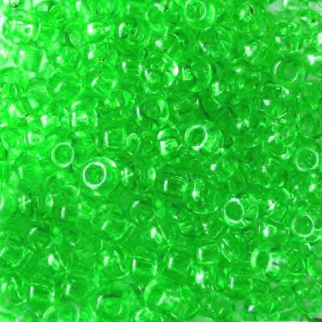 Бисер чешский PRECIOSA №817-10/0-01161- кристаллический, светло-зеленый, 10 г (+/-10%)