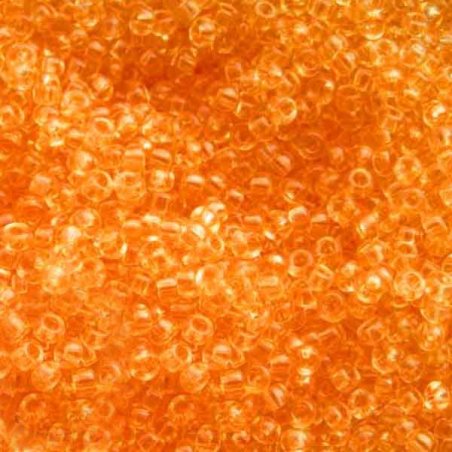 Бісер чеський PRECIOSA №806-10 / 0-01284- кристалічний, апельсиновий блідий, 10 г (+/- 10%)