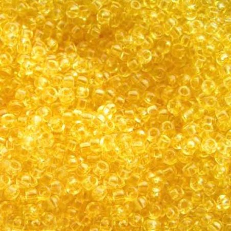 Бисер чешский PRECIOSA №805-10/0-01281- кристаллический, бледно-желтый, 10 г (+/-10%)