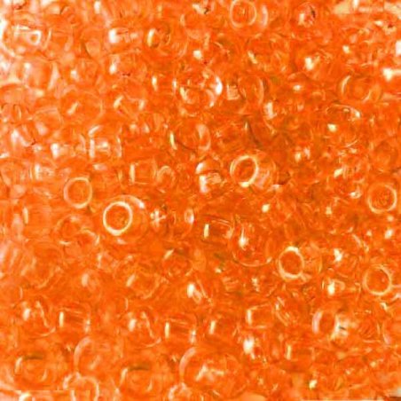 Бісер чеський PRECIOSA №818-10 / 0-01184- кристалічний, помаранчевий, 10 г