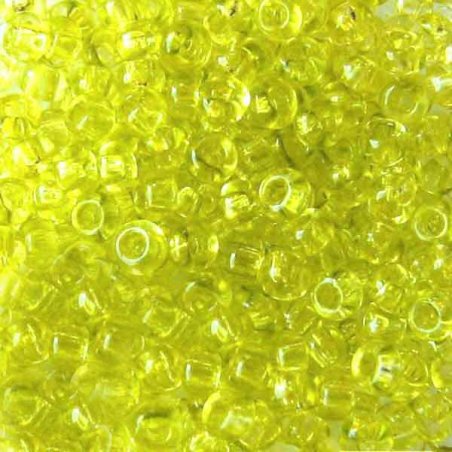 Бісер чеський PRECIOSA №816-10 / 0-01153- кристалічний, жовто-салатовий, 10 г (+/- 10%)
