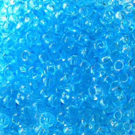 Бисер чешский PRECIOSA №815-10/0-01134- кристаллический, голубой, 10 г (+/- 10%)