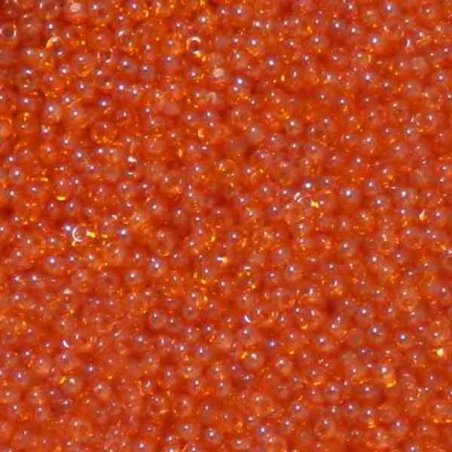 Бісер чеський PRECIOSA №716-10 / 0-96000- глазурований, апельсиновий, 10 г (+/- 10%)