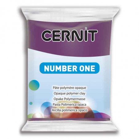 Полимерная глина CERNIT NUMBER ONE, №962- пурпурный, 56 г