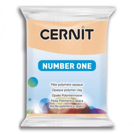 Полімерна глина CERNIT NUMBER ONE, №423- персиковий, 56 г