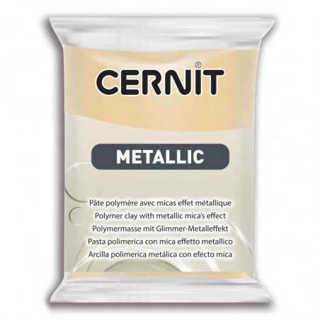 Полимерная глина CERNIT METALLIC, №045- шампань, 56 г