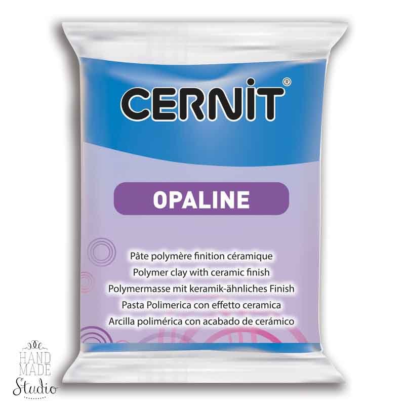 Полімерна глина CERNIT OPALINE, №261- синій, 56 г