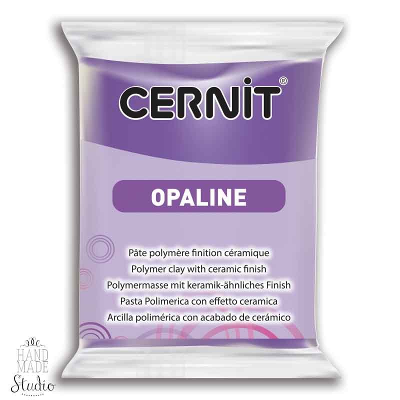 Полімерна глина CERNIT OPALINE, №900- фіолетовий, 56 г
