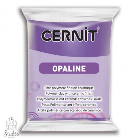 Полимерная глина CERNIT OPALINE, №900- фиолетовый, 56 г
