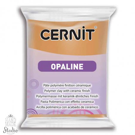 Полимерная глина CERNIT OPALINE, №807- карамельный, 56 г