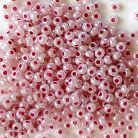 Бісер чеський PRECIOSA №681-10 / 0-37325- перламутровий, лілово-рожевий, 10 г (+/- 10%)
