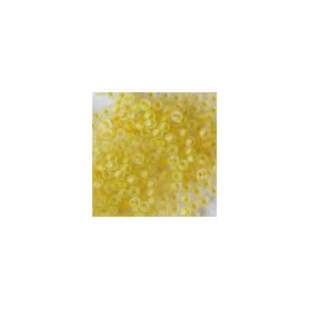 Бисер чешский PRECIOSA №647-10/0-38386  матовый крашеный, желтый, 10 г(+/-10%)