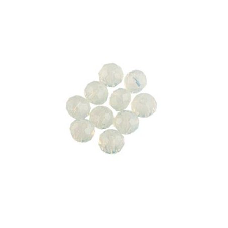 Бусины чешский хрусталь 4 мм, цвет лунный камень №180, 10 шт