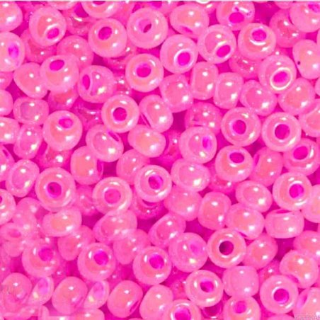 Бисер чешский PRECIOSA №519-10/0-37177- перламутровый, розовый, 10 г(+/-10%)