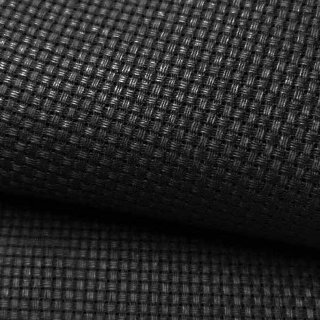 Канва для вышивки №11, 50х50 см, цвет черный, Китай