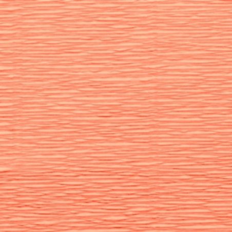 Креп-бумага (гофро-бумага) Cartotecnica Rossi,180г/м², 50смх2,5м, №617 Оранжево-лососевый