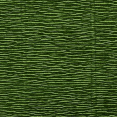 Креп-бумага (гофро-бумага) Cartotecnica Rossi,180г/м², 50смх2,5м, №622 Пастельный горохово-зеленый