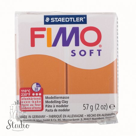 Полімерна глина Fimo Soft, 57 г, №76, коньяк