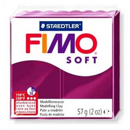 Полімерна глина Fimo Soft, 57 г, №66, королівський фіолетовий