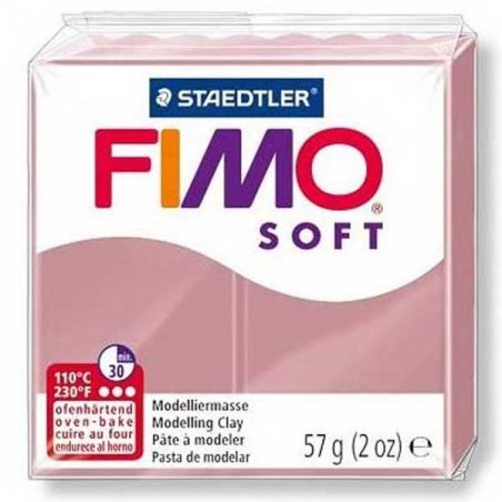 Полимерная глина Fimo Soft, 57 г, №20, античная роза
