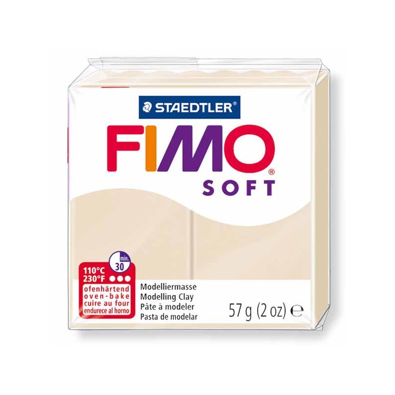 Полімерна глина Fimo Soft, 57 г, №70, сахара