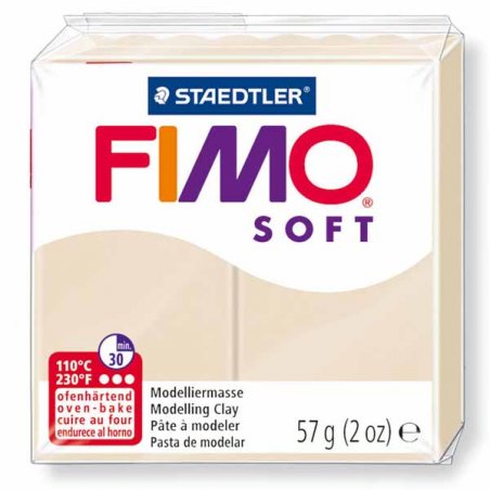 Полімерна глина Fimo Soft, 57 г, №70, сахара