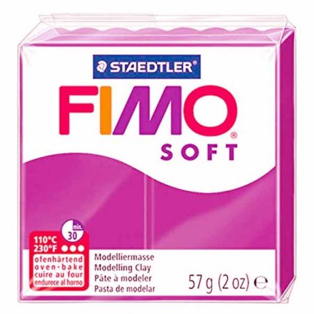 Полімерна глина Fimo Soft, 57 г, №61, фіолетовий