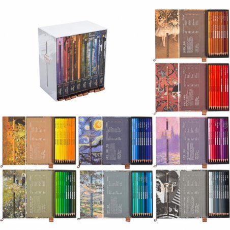 Подарочный набор цветных художественных карандашей "Tribute Masters Collection" 3300/80 MARCO, 80 цв