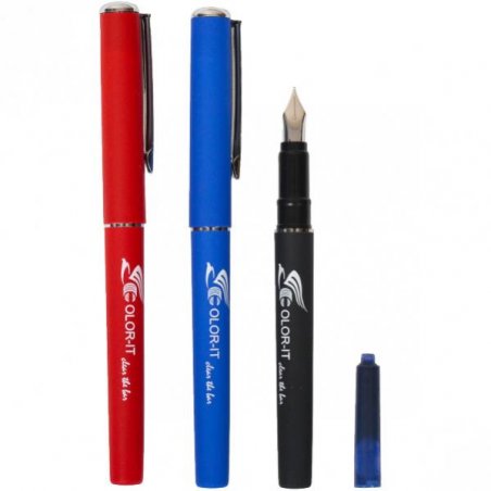 Ручка чорнильна Color-it, 1 штука (колір в асортименті)