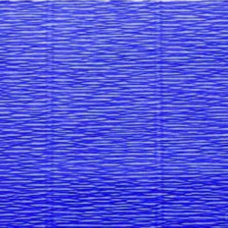 Креп-папір (гофро-папір) Cartotecnica Rossi, 180г / м², 50смх2,5м, №557 Синій