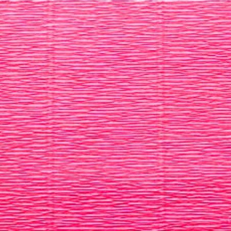 Креп-папір (гофро-папір) Cartotecnica Rossi, 180г / м², 50смх2,5м, №551 Яскраво-рожевий