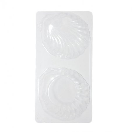 Пластиковая форма для мыла Ракушка, 12х23 см, В1-010