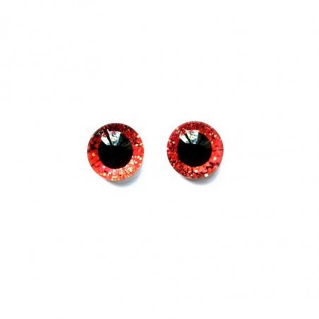 Глаза стеклянные для кукол (игрушек), 16 мм, R №5/507 (пара)