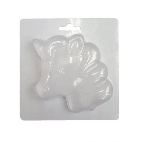 Пластикова форма для мила Единорожки, 11,5х12 см, D1-099