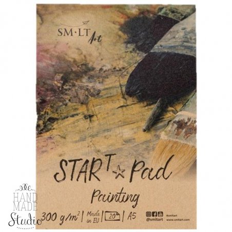 Склейка STAR T (mixed media) SMILTAINIS, А5, 300г/м2, 20 листов