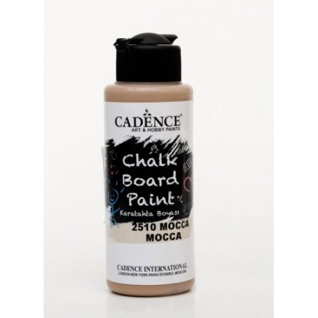 Акрилова фарба для крейдяних дощок Cadence Chalkboard Paint, 120 мл, колір 2510 мокко