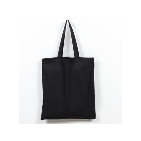 Заготовка для декорування еко сумка (саржа), колір чорний, 38х42 см