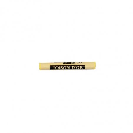 Суха м'яка крейда-пастель KOH-I-NOOR TOISON D'OR 8500/91, світло-жовтий хром