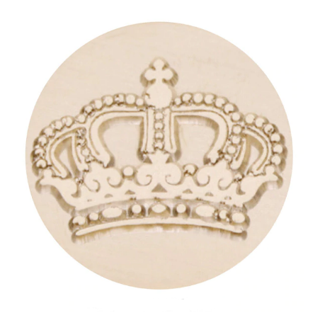 Металлическая насадка для сургучной печати "Корона", 2,5 см