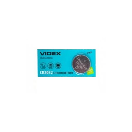 Плоская батарейка (таблетка) VIDEX, 3V, 1 штука