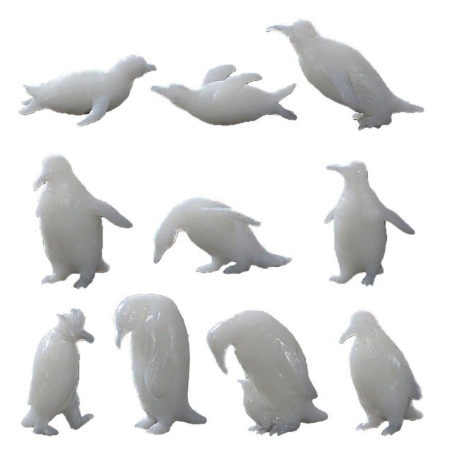 Декор для эпоксидной смолы "Пингвин" (в ассортименте)