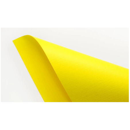 Дизайнерский картон SIRIO TELA limone 290 г/м2 (20х35 см), лимонный