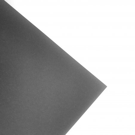 Дизайнерский картон WOODSTOCK nero 285 г/м2 (20х35 см), черный