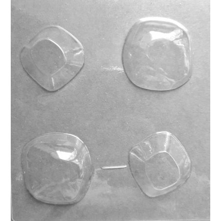Пластиковая форма для мыла Морские камешки 3D, 4-5,5 см, G-0017