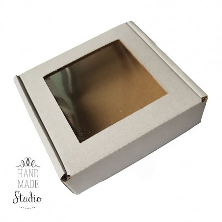 Коробочка для упаковки №00183, колір білий 20х10х5 см