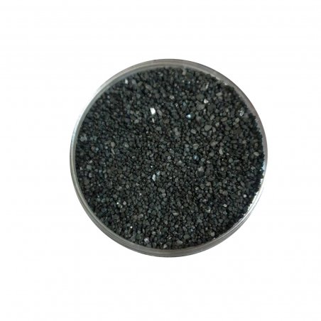 Декоративна кам'яна крихта, 0,5-1 мм, колір чорний, 90 г