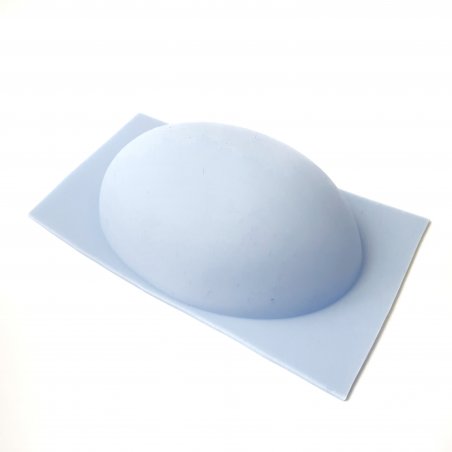Силиконовая форма для мыла Полуяйцо, 10х7 см