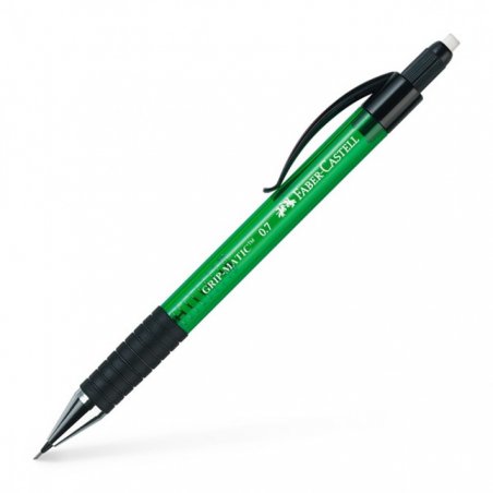 Механічний олівець Faber-Castell Grip-MATIC 0.7 мм зелений корп. для письма - 137763