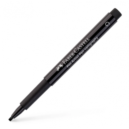 Ручка капиллярная для каллиграфии Faber-Castell Pitt Calligraphy, цвет черный, №199, 167599