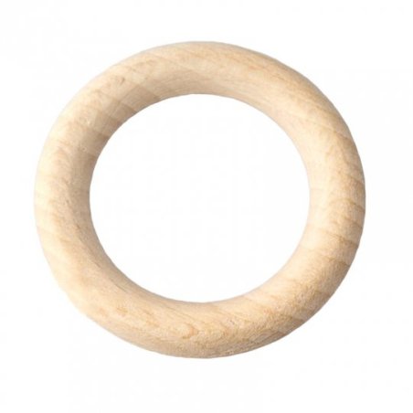 Кольцо деревянное неокрашенное, 6,8 см